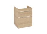 Villeroy und Boch Venticello Waschtisch-Unterschrank A92202VJ 46,6 x 59 x 42,5 cm, Griff White, nordic oak