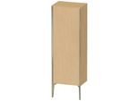 Duravit XViu Halbhochschrank XV1326LB130 50x36x133cm, champagner matt, Tür links, Eiche natur