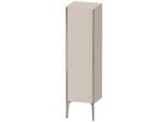 Duravit XViu Halbhochschrank XV1325LB191 40x36x133cm, champagner matt, Tür links, taupe matt