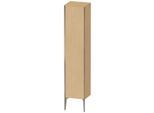 Duravit XViu Hochschrank XV1335RB130 40x36x177cm, champagner matt, Tür rechts, Eiche natur