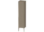 Duravit XViu Hochschrank XV1335RB135 40x36x177cm, champagner matt, Tür rechts, Eiche terra