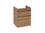 Villeroy und Boch Venticello Waschtisch-Unterschrank A92205RH 46,6x59x42,5cm, Griff Copper, Kansas Oak