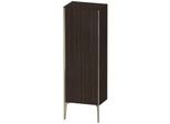 Duravit XViu Halbhochschrank XV1326RB169 50x36x133cm, champagner matt, Tür rechts, nussbaum gebürstet