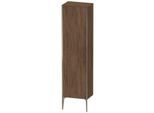 Duravit XViu Hochschrank XV1336LB121 50x36x177cm, champagner matt, Tür links, nussbaum dunkel