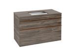 Villeroy und Boch Venticello Waschtisch-Unterschrank A94105RK 95,7x60,6x50,2cm, Waschtisch mittig, Griff Copper, Stone Oak