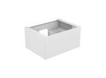 Keuco Edition 11 Waschtischunterschrank 31241210000 70 x 35 x 53,5 cm, Lack Hochglanz Weiß