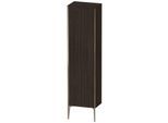 Duravit XViu Hochschrank XV1336RB169 50x36x177cm, champagner matt, Tür rechts, nussbaum gebürstet