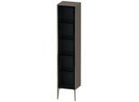 Duravit XViu Hochschrank XV1375RB189 40x36x177cm, Glastür, champagner matt, Tür rechts, flannel grey hochglanz