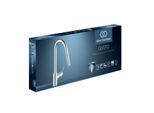 Ideal Standard Gusto Küchenarmatur BD416AA chrom, mit hohem Rohrauslauf und herausziehbarer 2-Funktionshandbrause