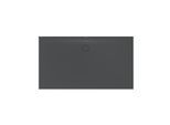 Bette BetteFloor Side Duschfläche 3378-400PLUS 180x100cm, Glasur, raven