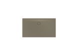 Bette BetteFloor Side Duschfläche 3379-404PLUS 140x80cm, Glasur, graphite