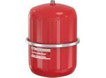 Flamco Flexcon Druckausdehnungsgefäß 16948 18 l, 6 bar, R 3/4, Vordruck 2,5 bar, rot