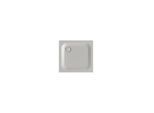 Bette BetteUltra Duschwanne 5669-410AE 80x75x2,5cm, Antirutsch/Pro, silver