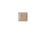 Bette BetteUltra Duschwanne 5719-425PLUS 70x70x2,5cm, Glasur, greige