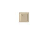 Bette BetteUltra Duschwanne 5529-424AE 75x75x2,5cm, Antirutsch/Pro, sand