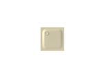 Bette BetteUltra Duschwanne 5830-441AE 80x80x2,5cm, Antirutsch/Pro, cream