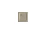Bette BetteUltra Duschwanne 5529-415PLUS 75x75x2,5cm, Glasur, cashmere