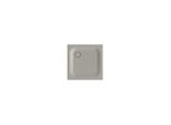 Bette BetteUltra Duschwanne 5529-416AE 75x75x2,5cm, Antirutsch/Pro, stone