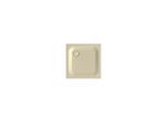 Bette BetteUltra Duschwanne 5529-441PLUS 75x75x2,5cm, Glasur, cream