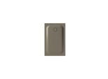 Bette BetteUltra Duschwanne 8725-404AE 110x70x3,5cm, Antirutsch/Pro, graphite