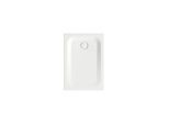 Bette BetteUltra Duschwanne 5879-440AE 100x70x2,5cm, Antirutsch/Pro, snow