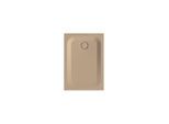 Bette BetteUltra Duschwanne 5879-425PLUS 100x70x2,5cm, Glasur, greige