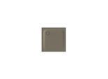 Bette BetteUltra Duschwanne 5930-404AE 90x90x2,5cm, Antirutsch/Pro, graphite