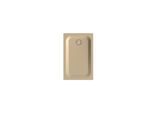 Bette BetteUltra Duschwanne 8725-003AE 110x70x3,5cm, Antirutsch/Pro, bahamabeige