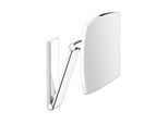 Keuco iLook_move Kosmetikspiegel 17613070000 Wandmodell, 200 x 200 mm, Edelstahl-finish