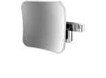 Emco evo LED-Rasier-/Kosmetikspiegel 109508050 chrom, Vergrößerung 5-fach, 209 mm, 2-armig, eckig, lightsystem
