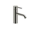 Herzbach DEEP iX Waschtischmischer M-Size 130mm 18.023300.1.09 Niederdruck mit PUSH-Ablauf Edelstahl