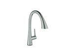 Grohe Zedra Spültischmischer 30219DC2 supersteel, herausziehbare Brause, elektronisch, Batterie-Stromversorgung