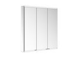 Keuco Royal Modular 2.0 Spiegelschrank 800311091000000 900 x 900 x 120 mm, ohne Steckdose, Wandvorbau, 3-türig