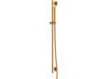 Steinberg Serie 100 Brausegarnitur 1001601RG Stange 900mm, mit Metallbrauseschlauch 1800mm, Rose Gold
