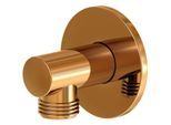 Steinberg Serie 100 Wandanschlussbogen 1001660RG 1/2", eigensicher gegen Rückfließen, Rose Gold
