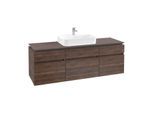 Villeroy & Boch Legato Waschtischunterschrank B76200VH 160x55x50cm, Arizona Oak