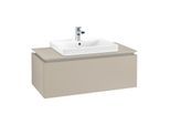 Villeroy & Boch Legato Waschtischunterschrank B68000VK 100x38x50cm, Soft Grey