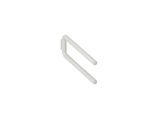 Hewi 477 Handtuchhalter 477.09B10097 445x160mm, 2-tlg., matt, lichtgrau