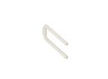 Hewi 477 Handtuchhalter 477.09B10099 445x160mm, 2-tlg., matt, reinweiß