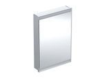 Geberit One Spiegelschrank 505800001 60x90x15cm, mit ComfortLight, 1 Tür, Anschlag links, Aluminium eloxiert