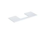 Geberit One Waschtisch-Platte 505285001 120 x 3 x 47 cm, weiß/lackiert hochglänzend, Ausschnitt mittig