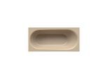 Bette BetteComodo Badewanne 1623-003PLUS 170x80x45cm, Überlauf vorne, Fußende rechts, Glasur, bahamabeige