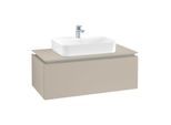 Villeroy & Boch Legato Waschtischunterschrank B75500VK 100x38x50cm, Soft Grey