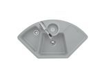 Villeroy und Boch Solo Eck Eckspüle 670800J0 Spülbecken, chromite CeramicPlus