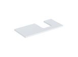Geberit One Waschtisch-Platte 505314001 105 x 3 x 47 cm, weiß/lackiert hochglänzend, Ausschnitt rechts