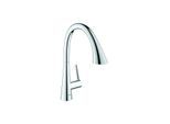 Grohe Zedra Küchenarmatur 32294002 chrom, herausziehbare Brause