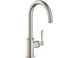 hansgrohe Axor Montreux Küchenarmatur 16580800 Edelstahl-Optik, Schwenkbereich einstellbar