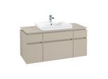 Villeroy & Boch Legato Waschtischunterschrank B68300VK 120x55x50cm, Soft Grey