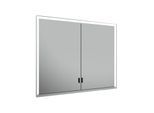 Keuco Royal Lumos Spiegelschrank 14313172301 Wandeinbau, silber-eloxiert, verdecktes Ablagefach, 900 x 735 x 165 mm