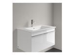 Villeroy und Boch Möbel-Waschtisch 41048LRW 80 x 50 cm, mit Hahnloch, mit Überlauf, stone white C-plus